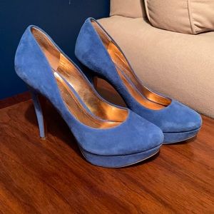 BCBG Blue Suede Shoes